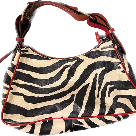 Dooney & Burke Zebra Hobo Bag - Picture 3 of 8